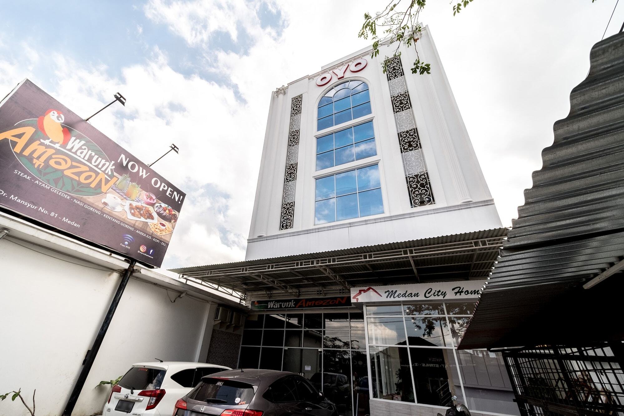 Oyo 291 Medan City Syariah Buitenkant foto